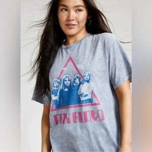 New junk food XL Pink Floyd gray T